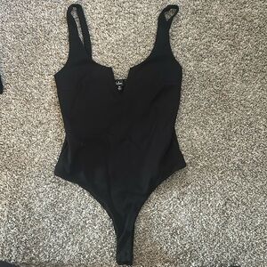 Plunge Neck Bodysuit